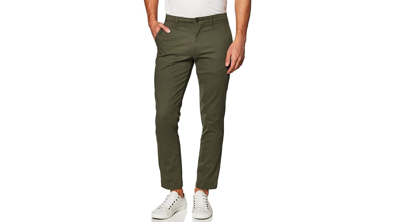 Amazon Essentials Relaxed Fit Stretch Khakis