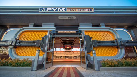 Pym Test Kitchen is an eaterie based on the Ant-Man character. (Christian Thompson/Disneyland Resort)