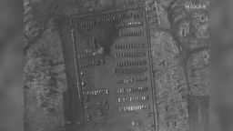 A satellite view of the Pogonovo training area in Russia's Voronezh region, close to the Ukrainian border.