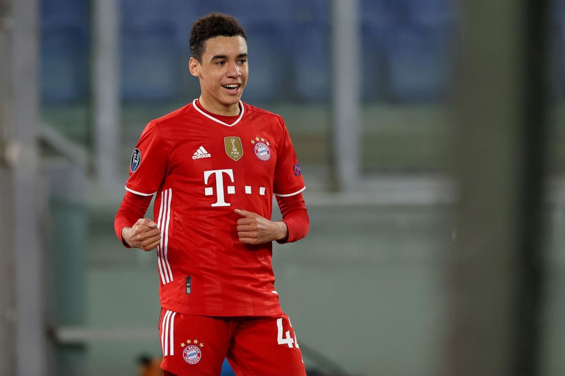 Jamal Musiala has played his way into Bayern Munich's first team this season. 