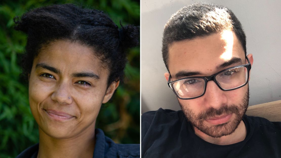 Both Monique Jackson, left, and Lyth Hishmeh, contracted Covid-19 in March 2020. As of April 2021, they are both suffering from some symptoms of long Covid.