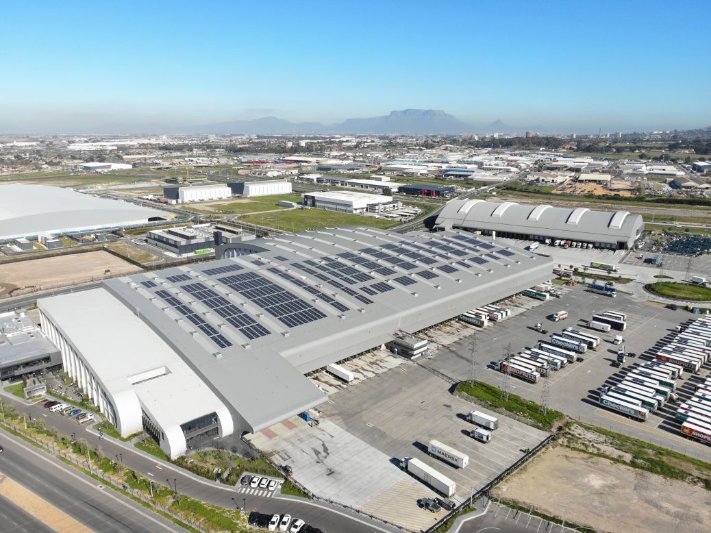 Also in South Africa, Shoprite, the continent's biggest supermarket chain, has installed 143,674 square meters of solar panels at 62 of its distribution centers and stores. That's enough to power 3,735 households for one year, according to Shoprite. 