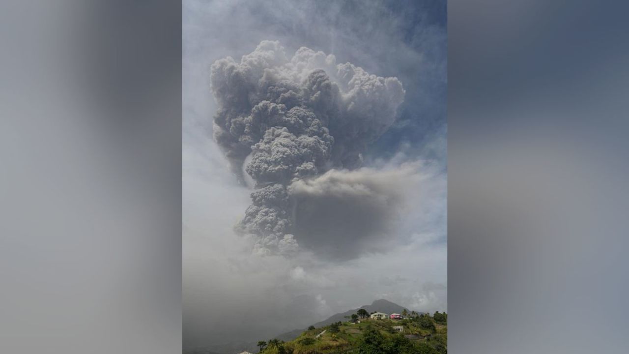 A second eruption occurred Friday afternoon local time, according to the UWI Seismic Research Centre.