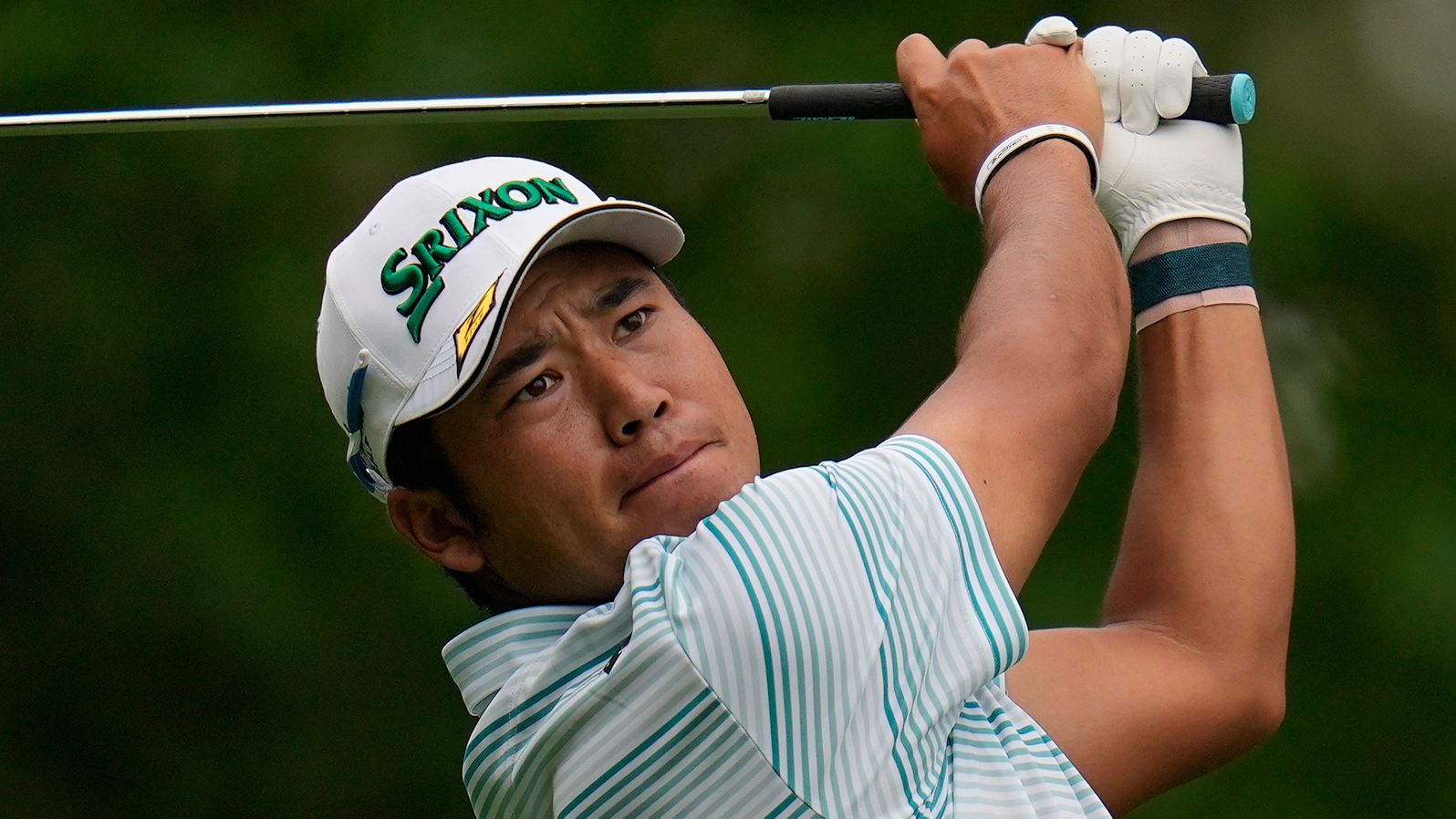 Matsuyama finished with a 7-under 65 on Saturday to take a four-shot lead into Sunday's final round.