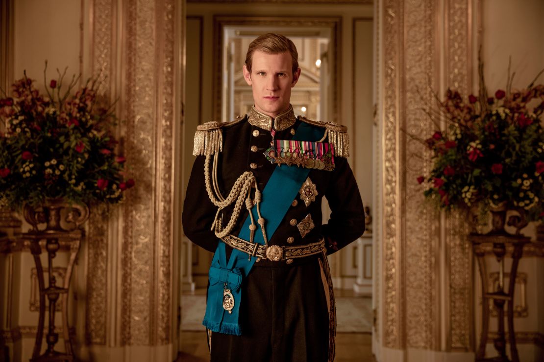 Matt Smith starring as younger Prince Philip in 'The Crown.'