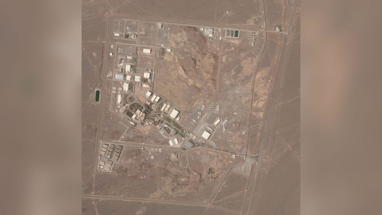 This satellite photo from Planet Labs Inc. shows Iran's Natanz nuclear facility on Wednesday, April 7, 2021.