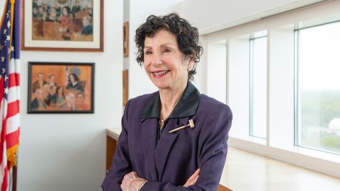 U.S. District Judge Sandra Feuerstein, seen in this photo from Cardozo School of Law, died Friday, April 9, after she was struck in a hit-and-run accident.