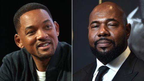 (From left) Will Smith and Antoine Fuqua have taken a stand on Georgia's new voting restrictions.