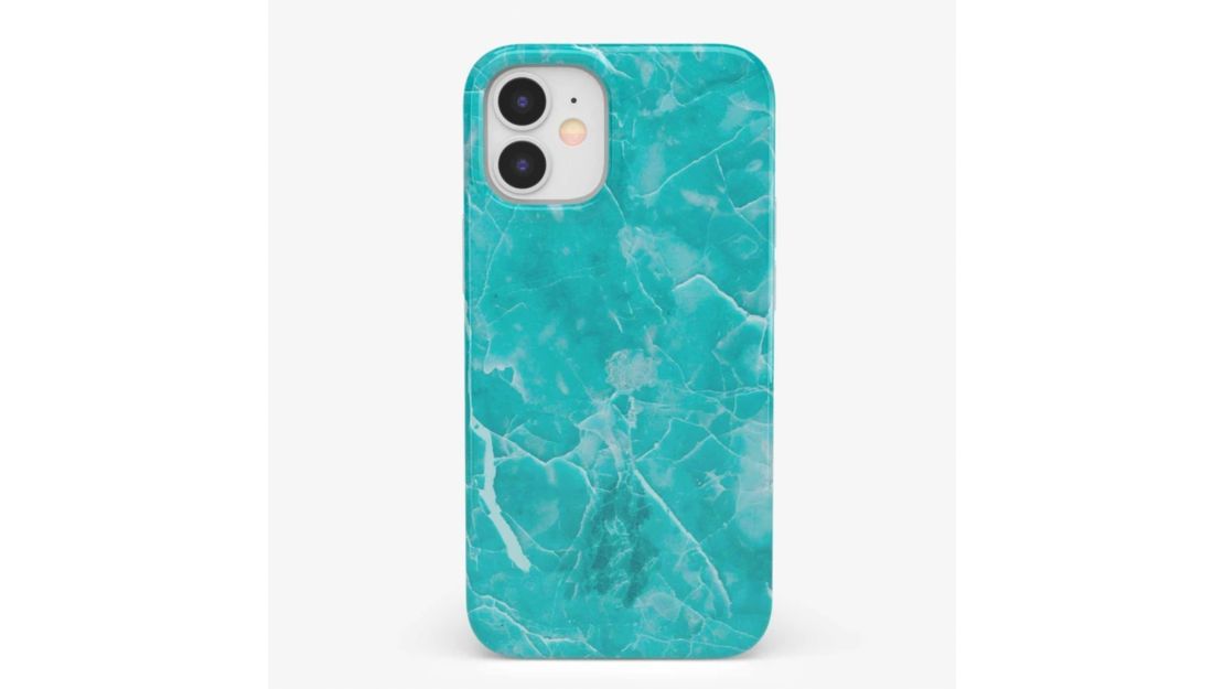 Beautiful Teal Blue Seaglass Case