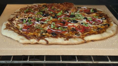 Unicook Heavy-Duty Ceramic Pizza Grilling Stone