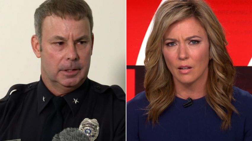 Brooke Baldwin Brooklyn Center Chief Split for Video