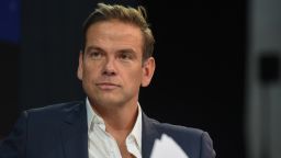 Lachlan Murdoch, Executive Chairman of 21st Century Fox speaks at the New York Times DealBook conference on November 1, 2018 in New York City. (Photo by Stephanie Keith/Getty Images)