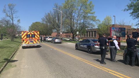 Multiple agencies responded to a shooting at Austin-East Magnet High School in Knoxville Monday afternoon.