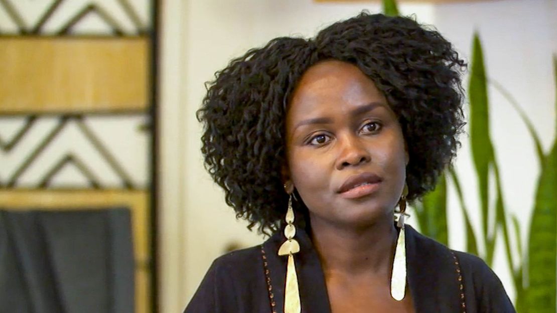 Joselyne Umutoniwase's fashion designs help broadcast the creativity of Rwanda. 