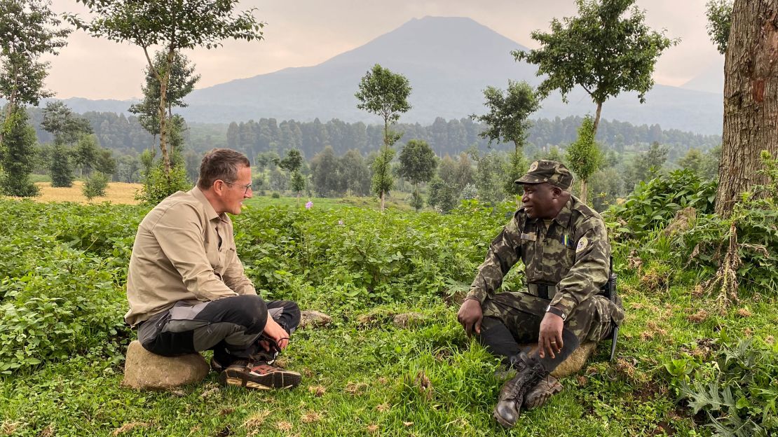 Trekking guide Francoise Bigirimana says he can communicate with gorillas.