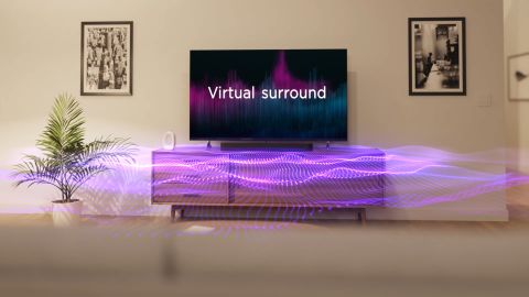 Roku's Streambar Pro features Virtual Surround to create a 5.1 experience digitally.