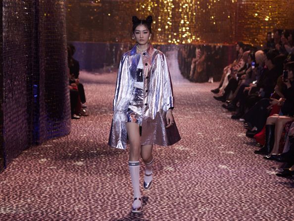 Dior showed its Fall 2021 ready-to-wear collection, which was inspired by pop art and new futurism.