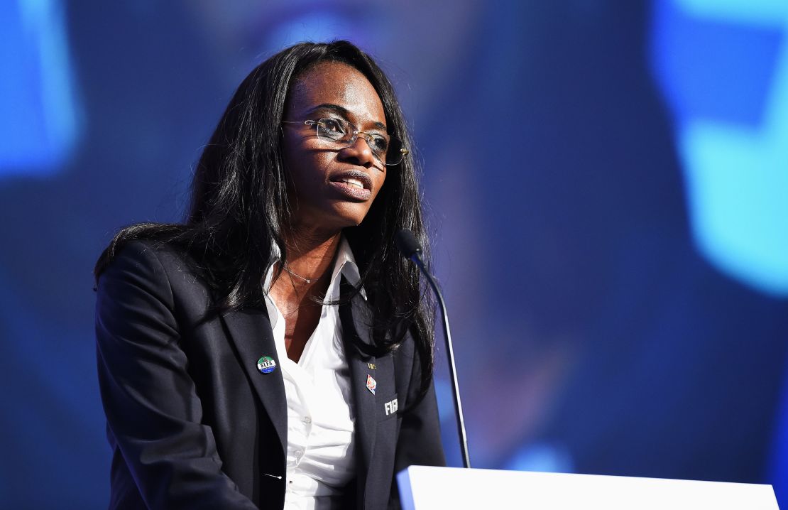 Isha Johansen is the first West African woman elected to FIFA's council. 