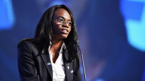Isha Johansen is the first West African woman elected to FIFA's council.