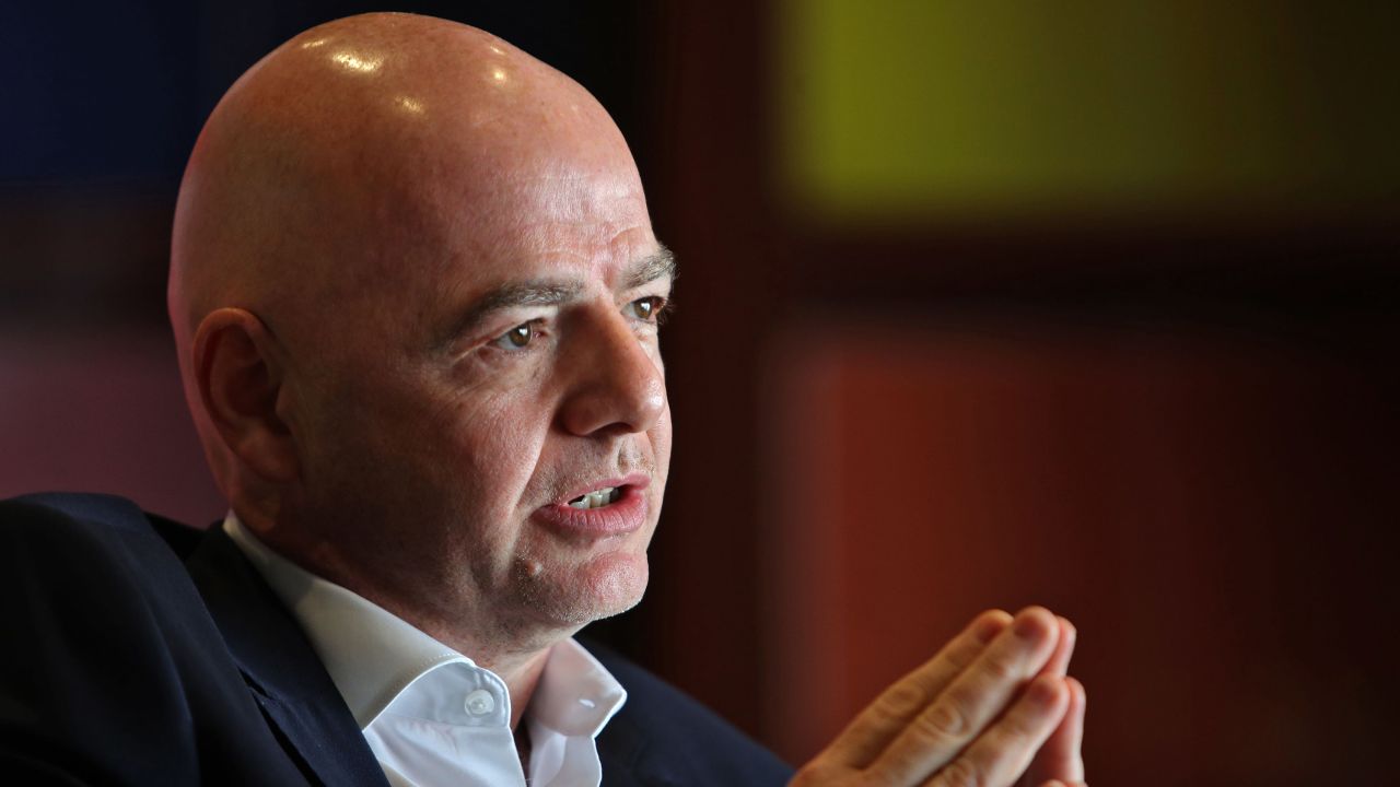 Gianni Infantino warns clubs signed up to the new European Super League. 