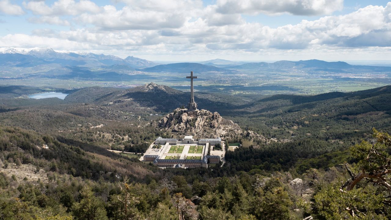 The crypts contain the remains of more than 33,000 victims of the Spanish Civil War.