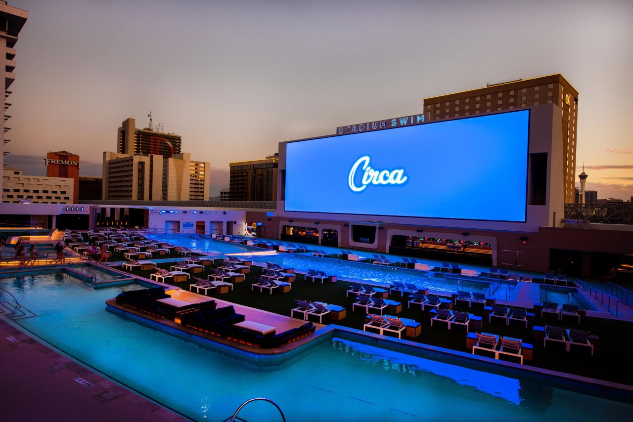 The pool at Circa Resort & Casino is called Stadium Swim.