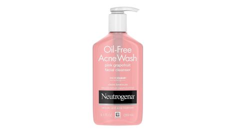 Productos para combatir el acné aprobados por dermatólogos - Limpiador para el acné sin aceite de toronja rosa Neutrogena