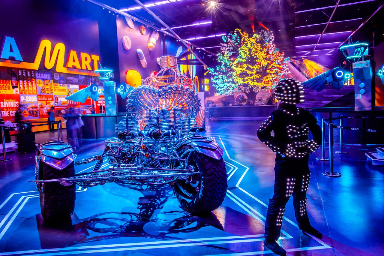Area15 is a new entertainment district on the west side of I-15.