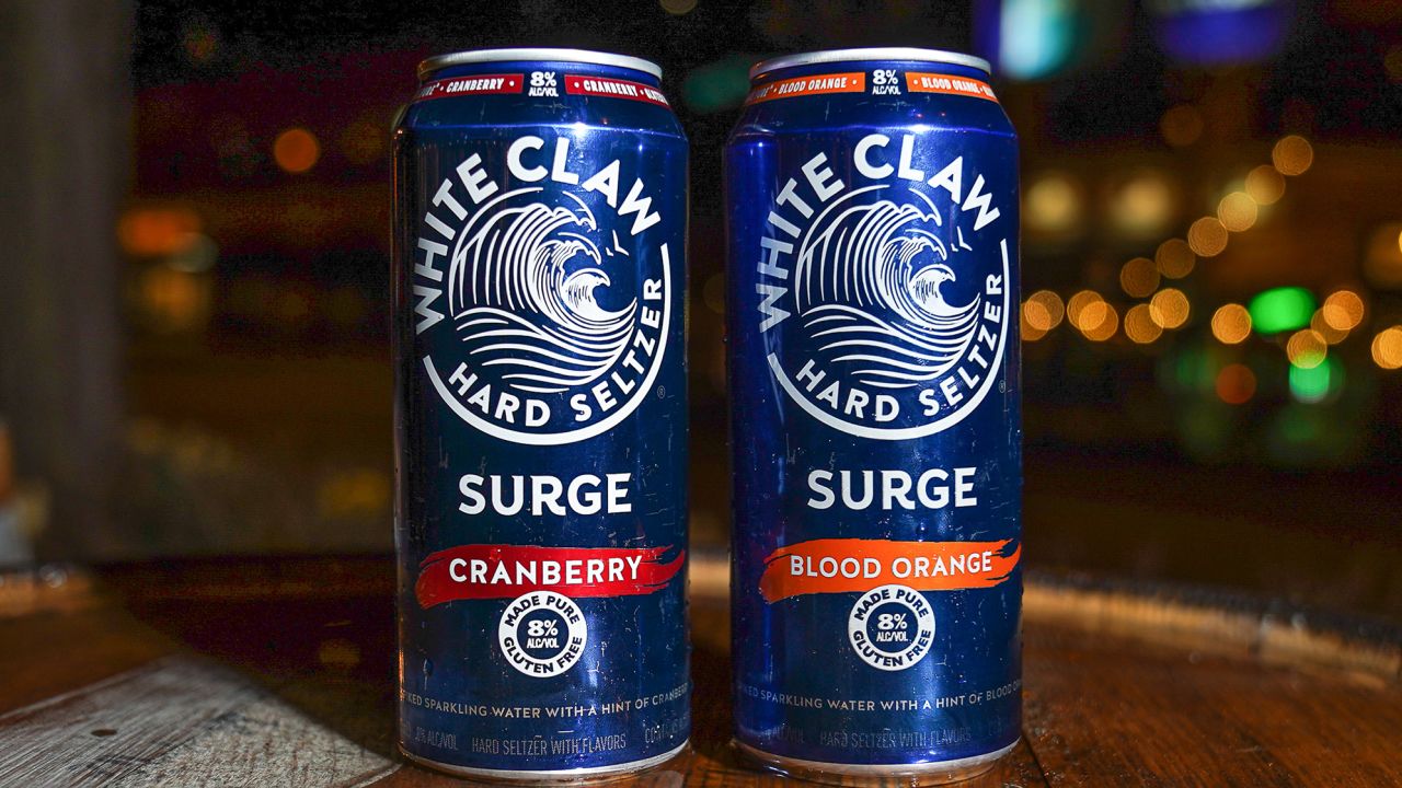 White Claw Surge has 8% ABV. 