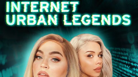 (From left) Loey Lane and Eleanor "Snitchery" Barnes are the hosts of the Spotify series "Internet Urban Legends." 