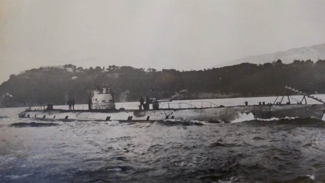 <strong>Land, air and sea:</strong> Before joining Aéropostale, mechanic Raymond Galtié served on this submarine. 