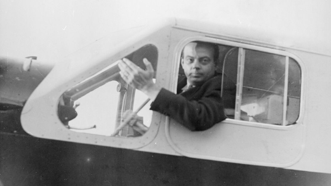 French writer and aviator Antoine de Saint-Exupery pictured circa 1935. His most famous book is "Le Petit Prince." 