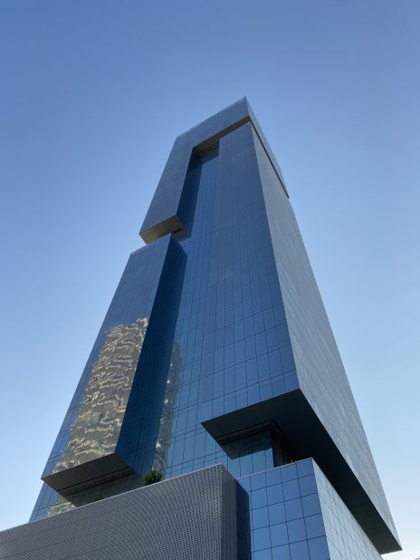 The One is a 40-story hotel in Jumeirah Village, Dubai.