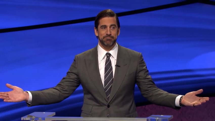 Aaron Rodgers Jeopardy guest host vpx