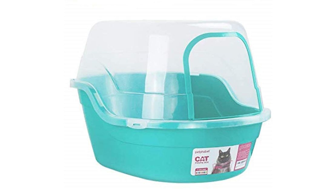 Petphabet Covered Litter Box 