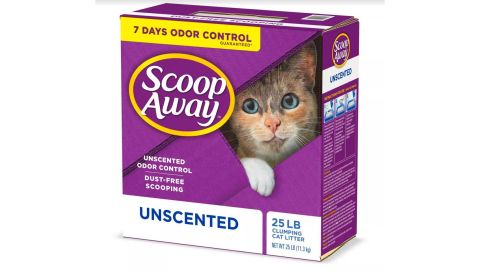Scoop Away Unscented Clumping Clay Litter