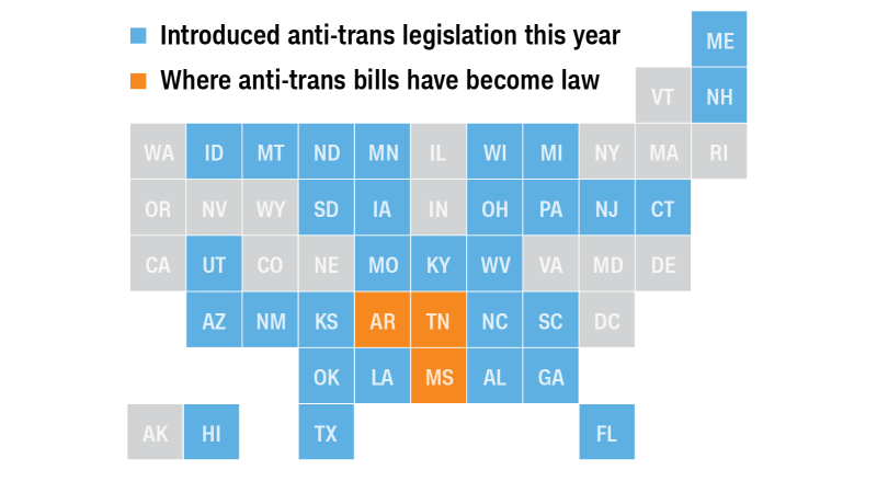 Anti-transgender legislation in 2021 A record-breaking year CNN Politics photo