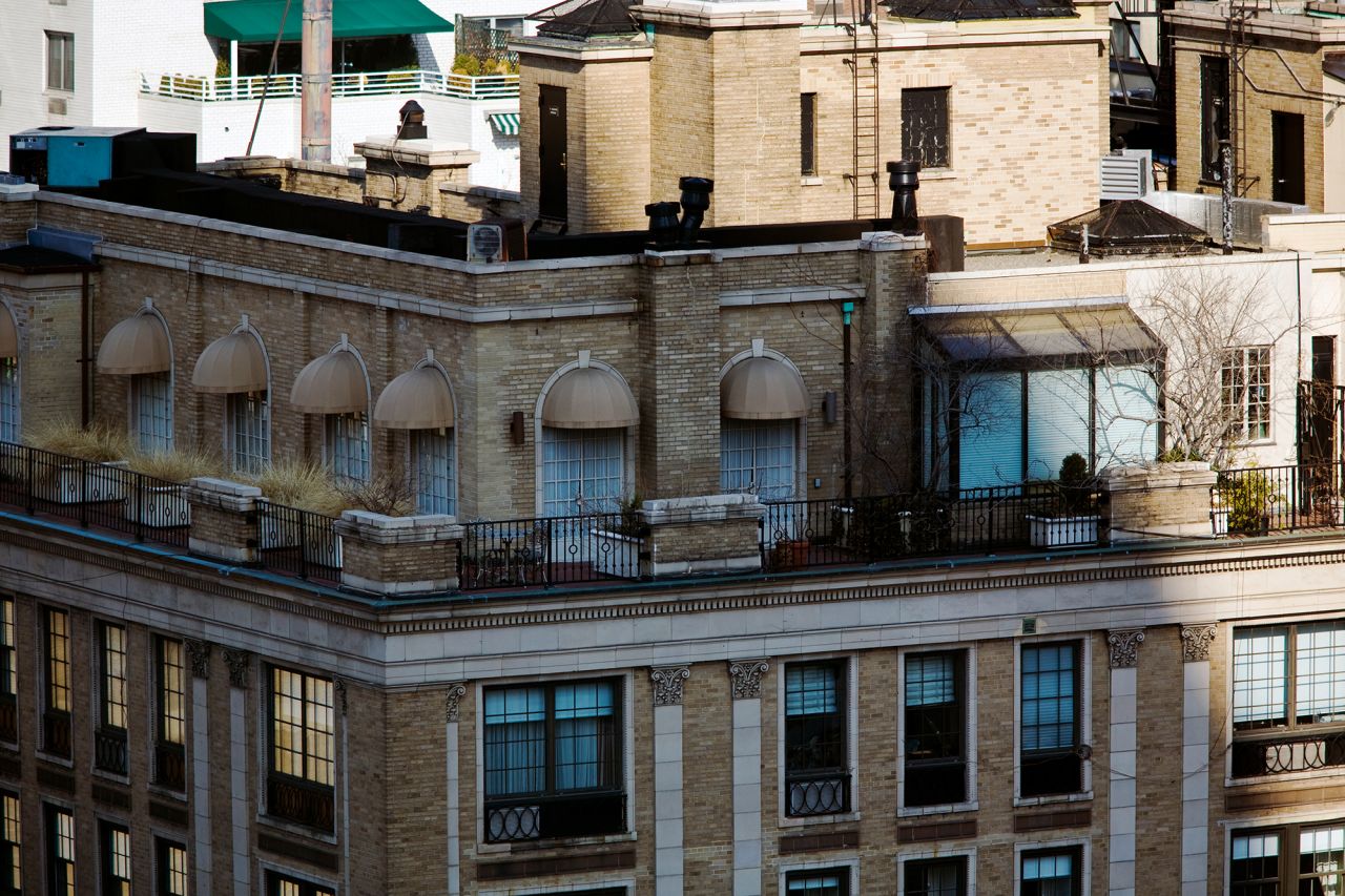 This photo, taken in 2009, shows Madoff's rooftop penthouse in New York City.