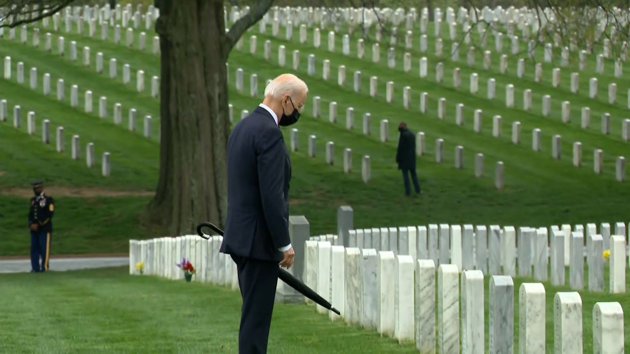 Biden cemetery 