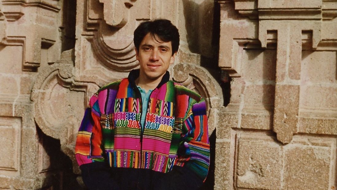 <strong>Exploring Taxco:</strong> Here's Jesús during the January 1992 trip to Taxco, which the couple say was "life-changing." 