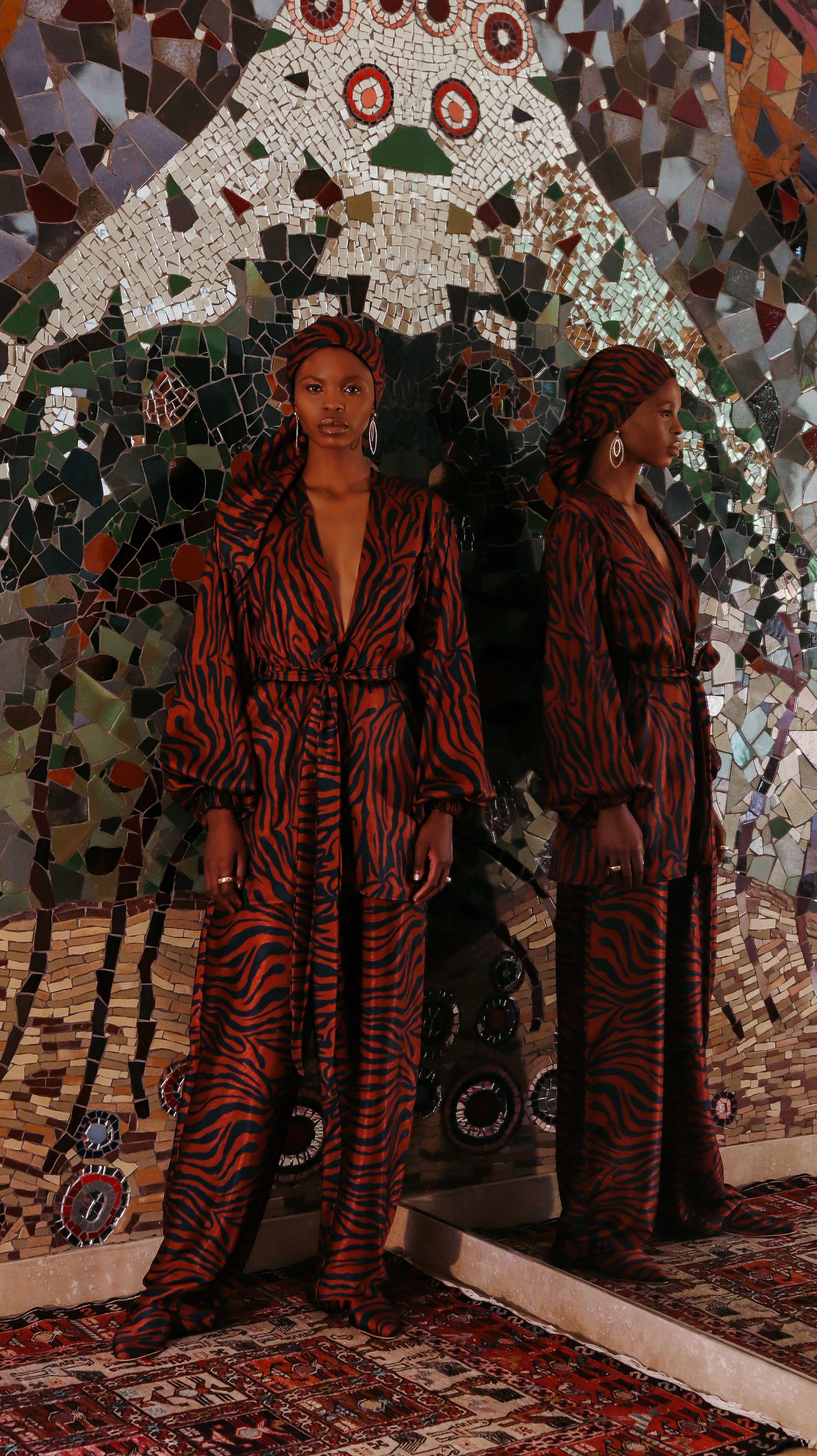 California Dreaming - African American Fashion Illustration Art Print