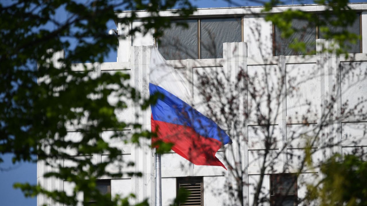The Russian Embassy in Washington, DC.