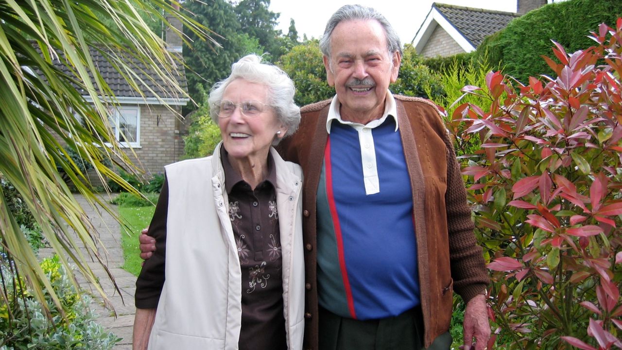Leora Krygier took this photo of Winnie Maynard-Davis and Tom Maynard during her visit to Stibbard.
