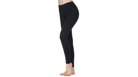 Oalka Women Yoga Pants Workout Running Leggings