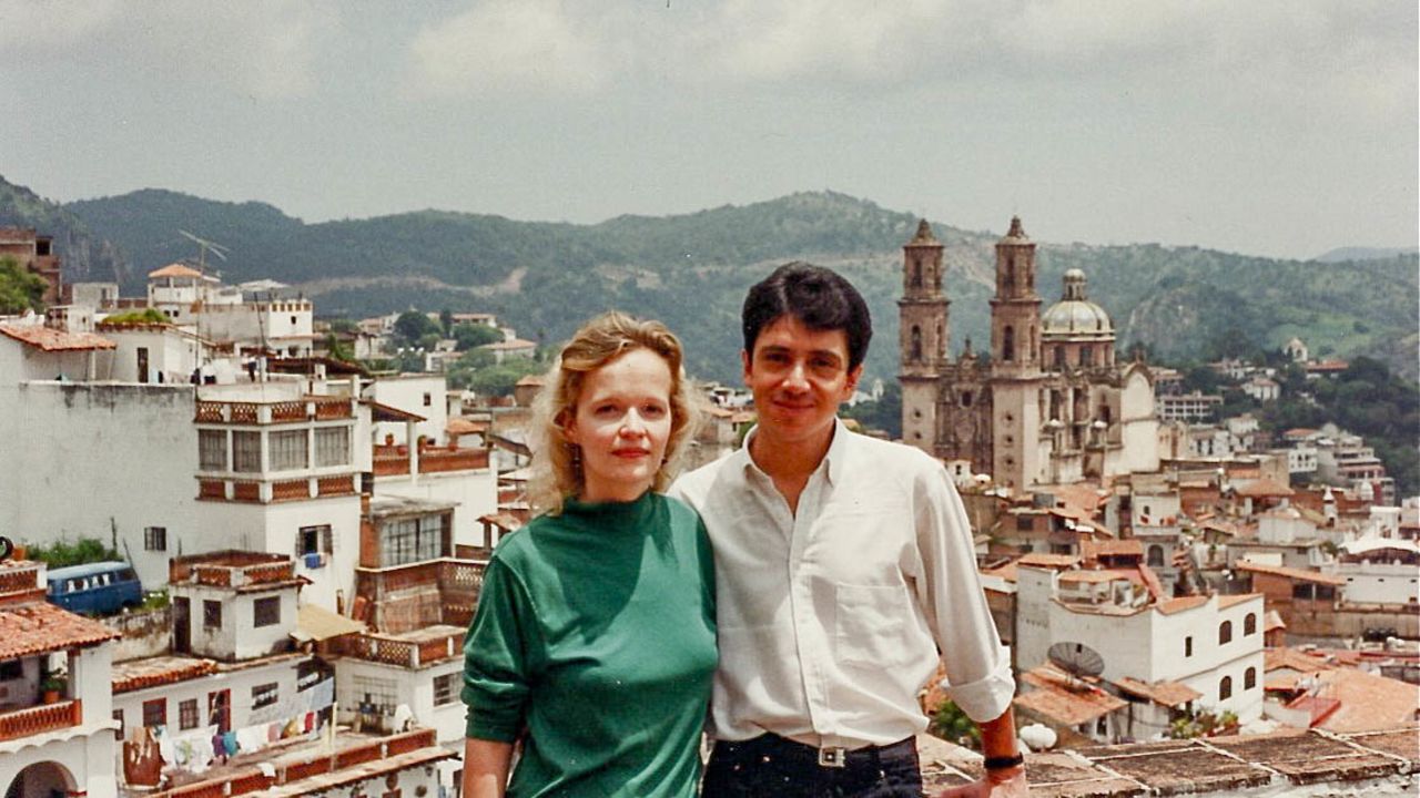 <strong>Airport encounter:</strong> Irja Uotila met Jesús Estrella Jurado at Mexico City Airport in August 1991. The two were put in touch by a mutual friend when Irja was traveling to Mexico and they quickly hit it off. Here they are in Taxco, Mexico in September 1995.