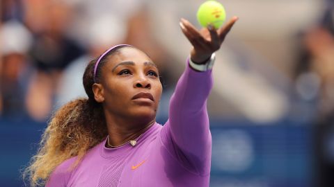 Serena Williams -- the 23-time grand slam winning tennis player -- used her platform to bring attention to pay equity and Black maternal death rates, in examples of the nuanced versions of activism from women in sport. Williams is pictured here at the 2019 US Open.