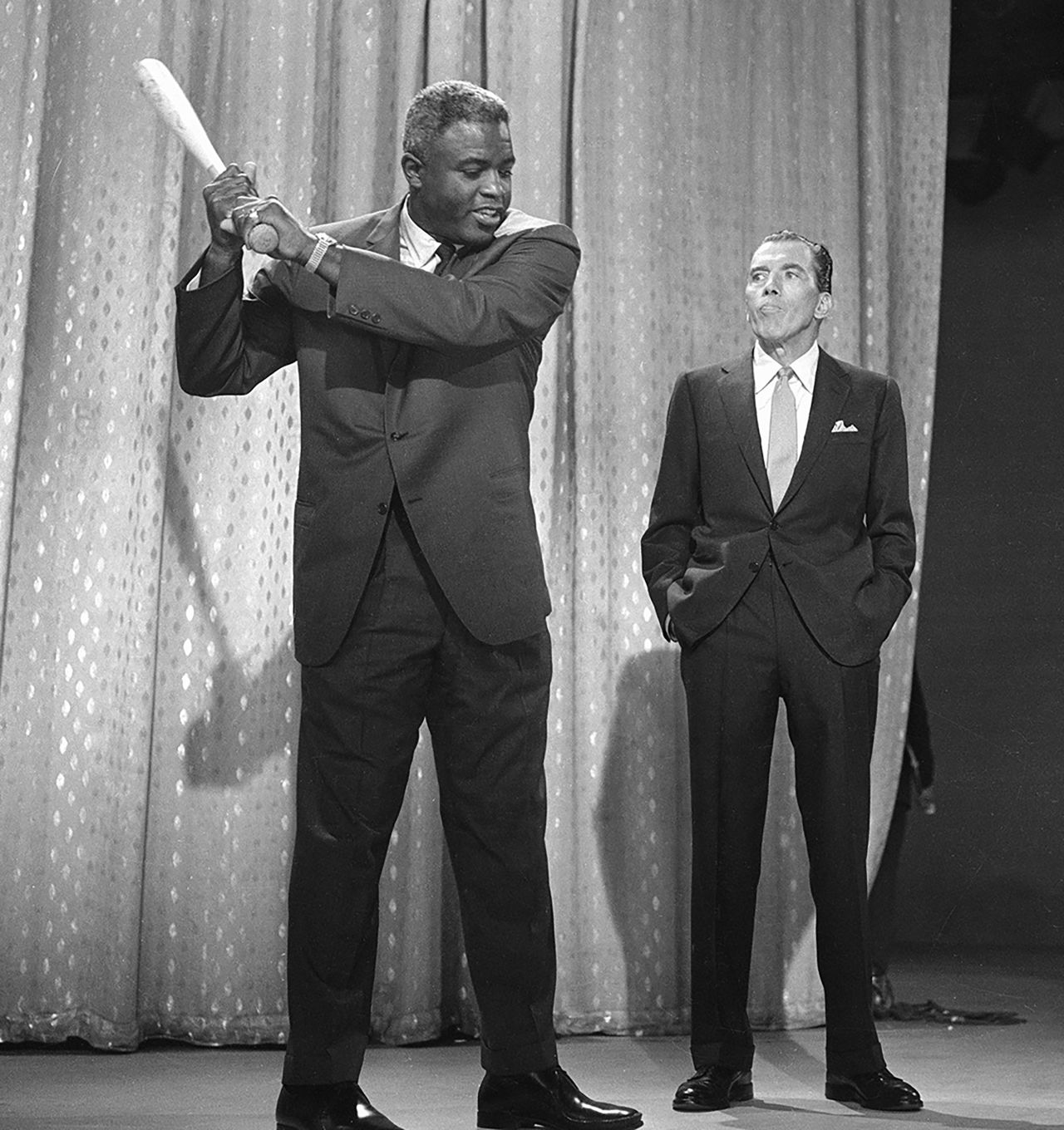 Robinson appears on "The Ed Sullivan Show" in 1962. After retiring, Robinson became an executive for the Chock Full o'Nuts coffee company. He also spoke out on civil rights.