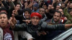 Journalist recounts moments captured at a 2011 Libyan protest.