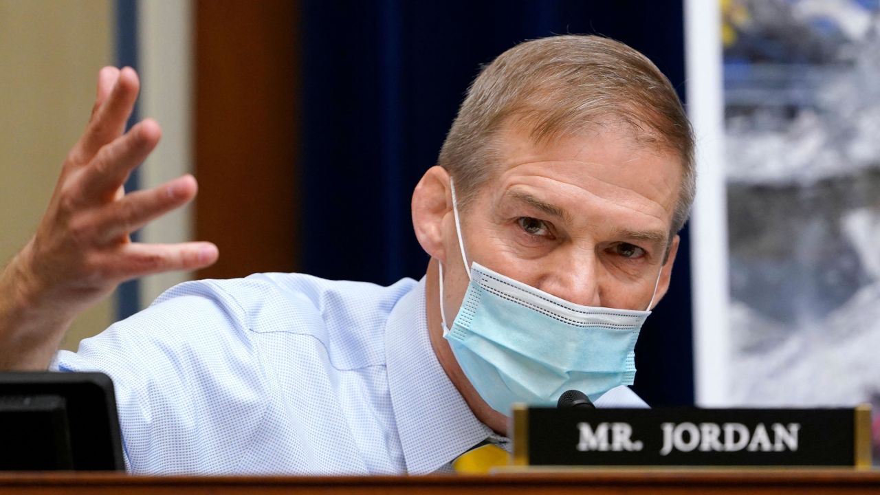 Rep. Jim Jordan of Ohio speaks during a hearing in April.
