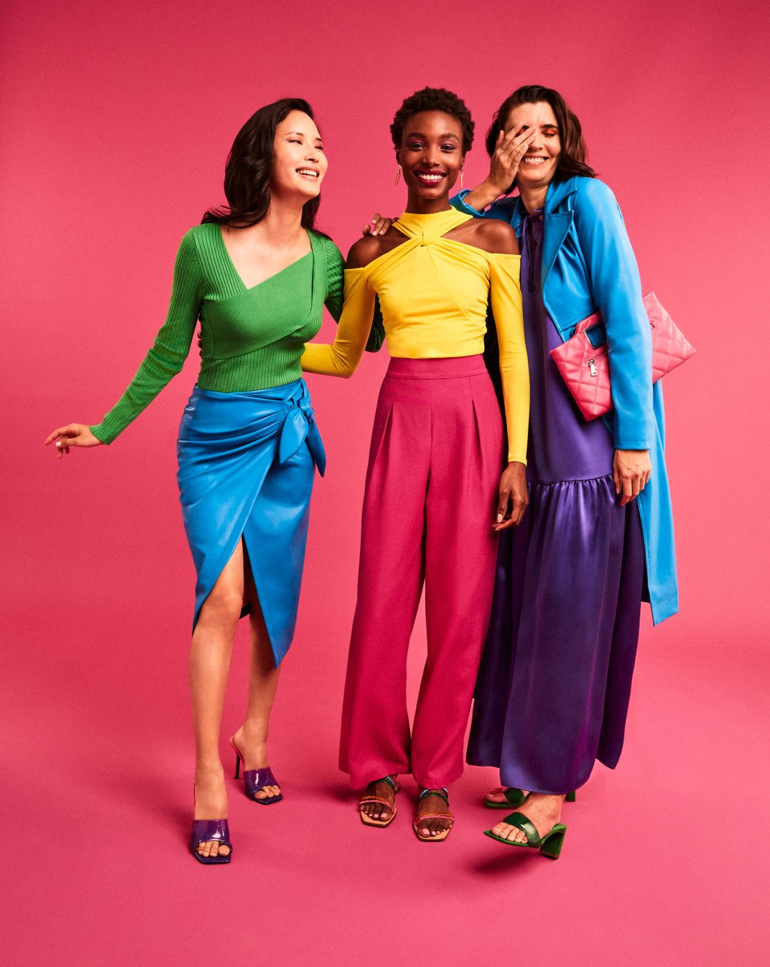Fashion Women's Clothing Digital Printing Women's Fashion High-waist  Temperament Dress